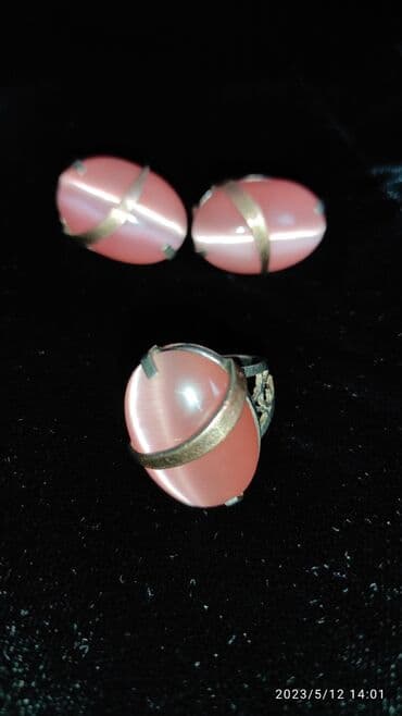 свадебные наборы ручной: Набор украшений, Проба 925, Женские, Б/у — 2