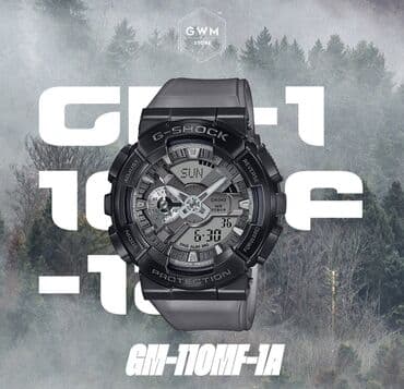 часы оптом и в розницу: G-shock gm-110s-1a функции : секундомер, будильник, мировое время — 2