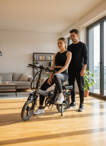 велосипеды для 3 х летних детей: Электровелосипед, Новый — 1