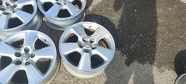 dia: Литые Диски R 15 Toyota, Комплект, отверстий - 5, Б/у — 2