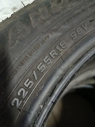 m112 3 2: Шины 225 / 55 / R 18, Лето, Б/у, Комплект, Легковые — 2
