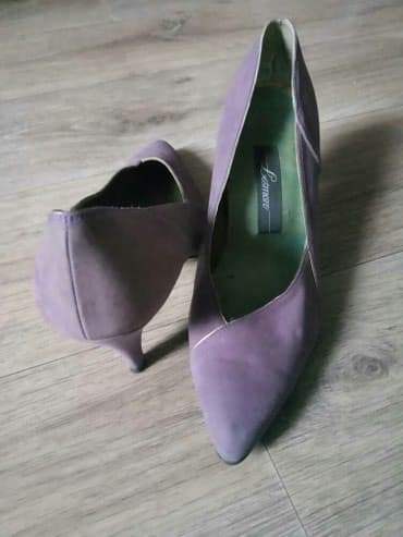 туфли замша искусственная: Продаю туфли б/у р. 36,5 натуральная замша — 1