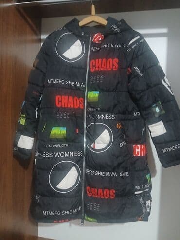 зимняя куртка на девочку 6 7 лет: Подростковпя зимняя парка/пуховик Двусторонняя - Цвет — 4