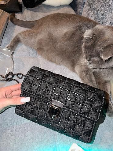 клач: Клатч, Материал: Плетеный материал, Женские, Новый — 1