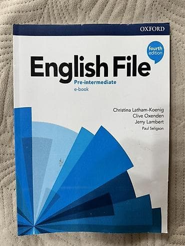 языки: English File, Fourth Edition — Pre-intermediate (уровень A2–B1) — 3