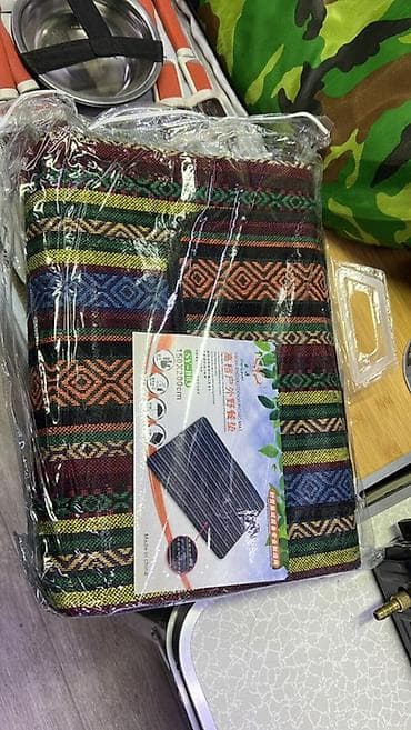 Пикниковый коврик складной - Размер: 150×200 см (указан на упаковке)