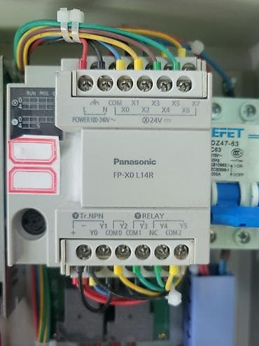 Промышленный контроллерный шкаф на базе ПЛК Panasonic Состав и