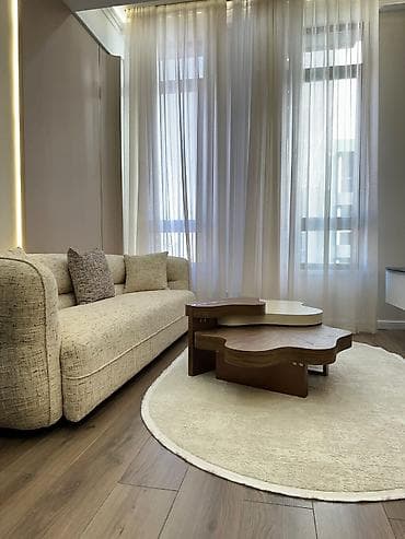 seven development: Студия, 49 м², Асанбай мкр Элитка, 13 этаж, Дизайнерский ремонт — 2