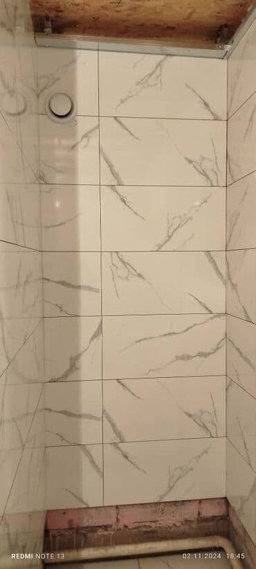 квартиры в бишкеке на долгий срок: Укладка плитки на стену, Укладка плитки на пол, Подготовка стен для укладки | Керамическая плитка, Керамогранитая плитка, Мозаичная плитка | Вертикальная укладка, Диагональная укладка, Горизонтальная укладка Больше 6 лет опыта — 13