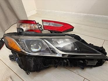 КПП тетиктери жана трансмиссиялар: Алдыңкы фаралар комплектиси Toyota 2018 г., Колдонулган, Оригинал — 4