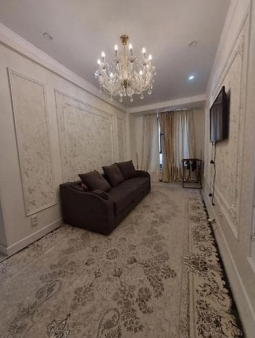 3: 2 комнаты, 62 м², Асанбай мкр Элитка, 3 этаж, Евроремонт — 2