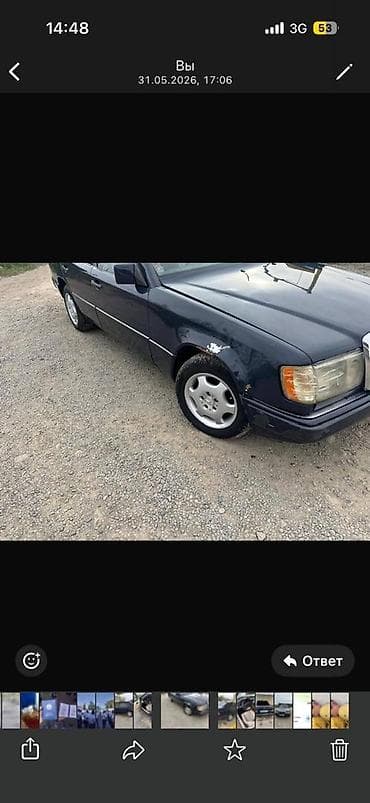 cd 70: Mercedes-Benz W124: 1989 г., 2 л, Механика, Бензин, Седан — 5