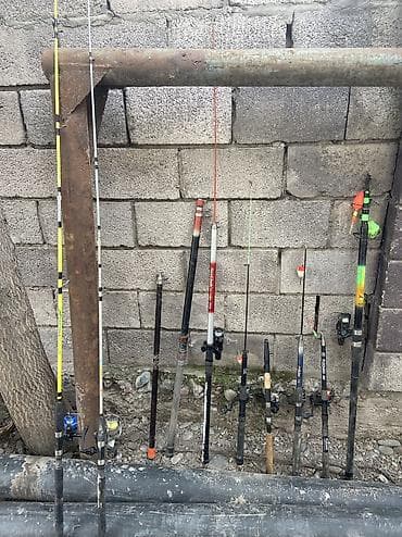 Разные виды удочек🎣 Фидер Донка Попловочный Спининг Маховое