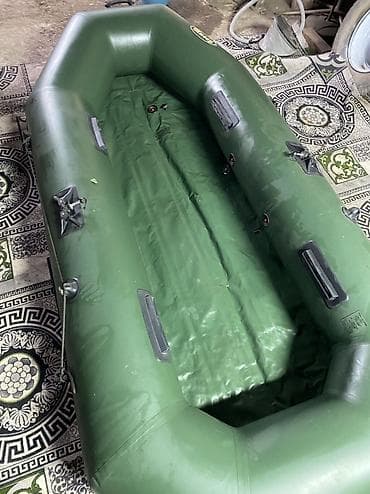 Лодки и комплектующие: Лодка, Гребная, ПВХ, Б/у — 1