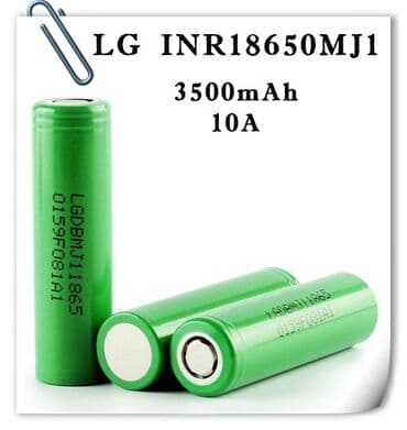 батарейки пальчиковые: 18650 LG отличные элементы для сборки батарейпеределки батарей — 1