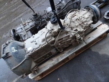 кулиса механика: Nissan Patrol Y61 механическая коробка, Ниссан Патрол Y61 МКПП МКПП — 1