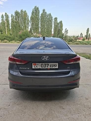 Hyundai Avante: 2018 г., 1.6 л, Автомат, Бензин, Седан — 2