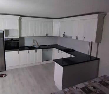 Шкафтар: Буйрутма эмеректер, Отургучтар, Ашкана гарнитурасы, Үстөл — 3