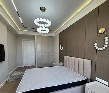 Современная меблировка для спальни и кухни в едином стиле Спальня: - — 2