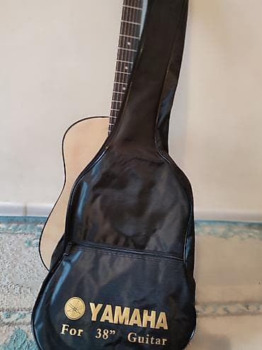 Спорт и хобби: Акустическая гитара 38" с вырезом (cutaway) + чехол - Размер: 38 — 3