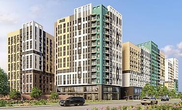 discovery studio: 2 комнаты, 78 м², Технопарк Элитка, 10 этаж, ПСО (под самоотделку) — 1