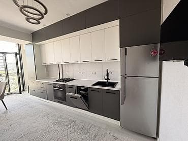 компактные сушилки для белья: Кухонный гарнитур, цвет - Серый, Самовывоз — 1