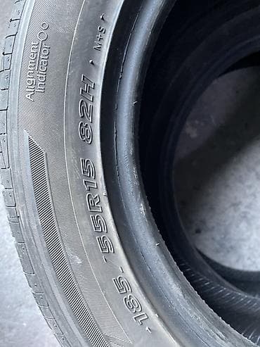 шины 18555 r15 лето: Шины 185 / 55 / R 15, Лето, Б/у, Пара, Легковые, Корея, Hankook — 2