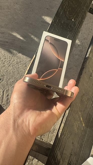 redmi 9a: IPhone 16 Pro Max, Б/у, 256 ГБ, Desert Titanium, Коробка, 91 % — 6