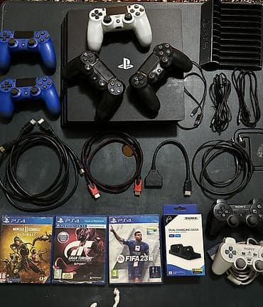 microlab 5 1: Продаю PlayStation 4 Про (1ТБ) с жирным комплектом. Приставка — 1