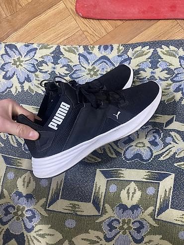 Мужские кроссовки, 43, Puma, Новый, цвет - Черный