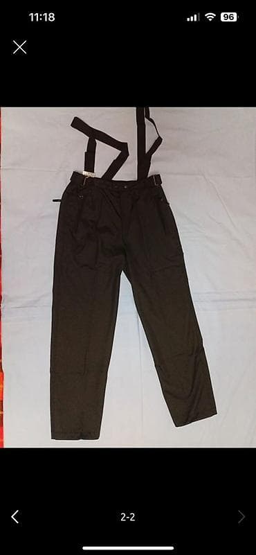 штаны утепленные: Мужские лыжные штаны, Новый, С утеплителем, Вентиляционные клапаны — 4