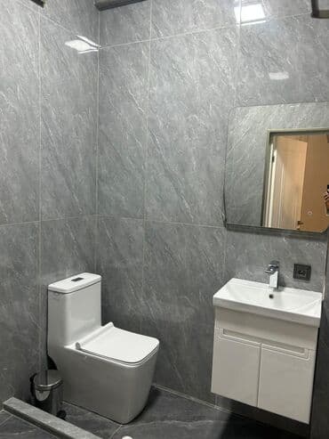 долгосрочная аренда квартира бишкек джал: 1 комната, Агентство недвижимости, Без подселения, С мебелью полностью — 15