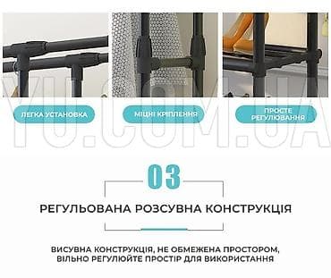 Вешалки: Вешалка для одежды 1990сом Так как стойка для одежды Double Pole — 3