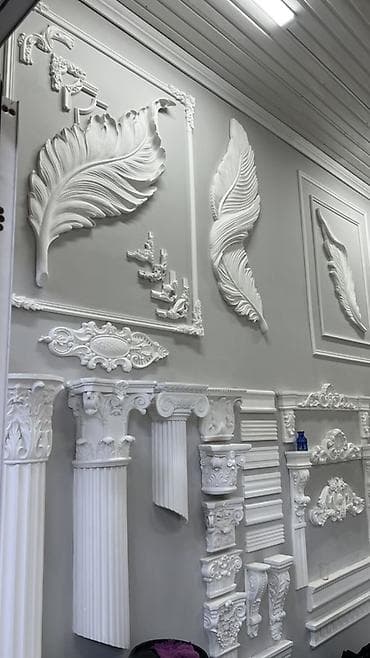 угловые столы для офиса: Декоративный лепной декор для интерьеров Ассортимент: - Карнизы — 3