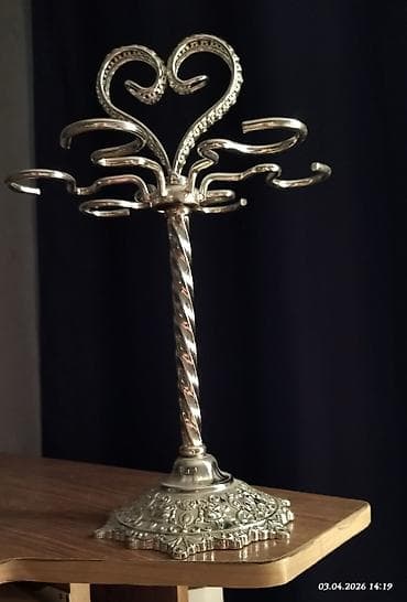 string art: Подставка для украшений из металла - Настольная подставка с — 2