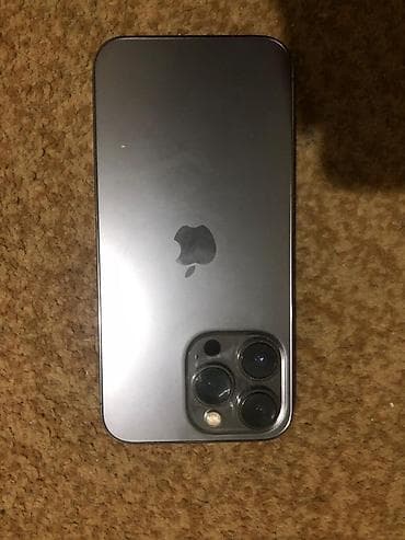 IPhone 13 Pro, Б/у, 128 ГБ, Графит, Чехол, 75 %