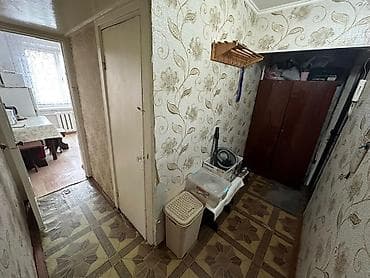 1 бөлмө, 32 м², 104-серия, 4 кабат, Косметикалык ремонт — 1