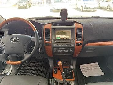 Унаа: Lexus GX: 2004 г., 4.7 л, Автомат, Газ, Жол тандабас — 9