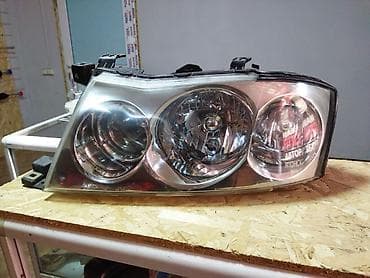 led driver: Передняя левая фара Nissan 2000 г., Б/у, Оригинал, Япония — 1