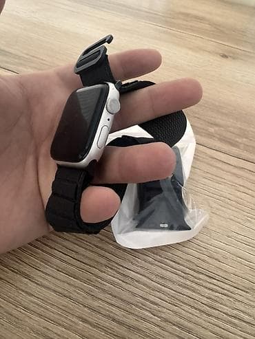 lark m2: Смарт-часы Apple Watch 5 44 mm корпус серебристого цвета — 2
