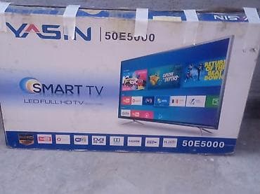 Телевизор YASIN 50E5000, 50" (127 см), SMART TV. Особенности и