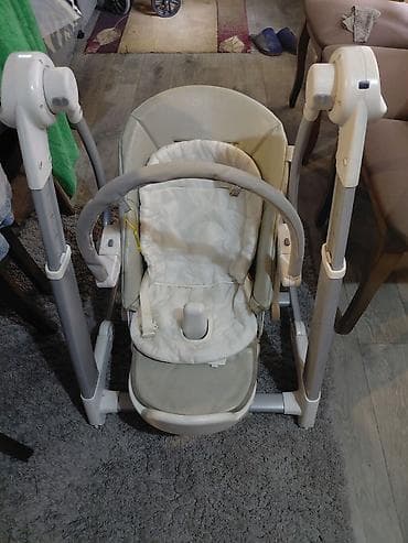 chicco: Стульчик для кормления, Chicco, Металл, Трансформер, цвет - Серый — 3