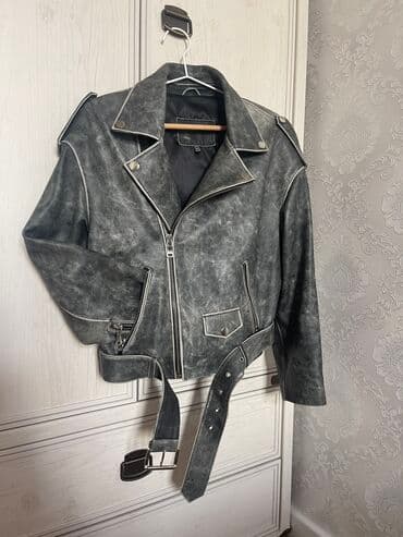 липотрим как отличить подделку: Кожаная куртка, Косуха, Натуральная кожа, Оверсайз, M — 1