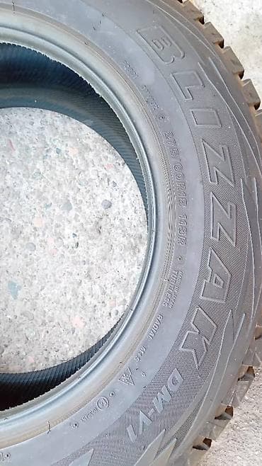 black ice: Шины 275 / 60 / R 18, Зима, Б/у, Внедорожные (АТ/МТ), Bridgestone — 2