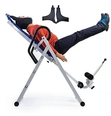 Спорт и отдых: Инверсионный стол: Элит Анатомическая спинка ( Выдерживает до 150 кг — 2