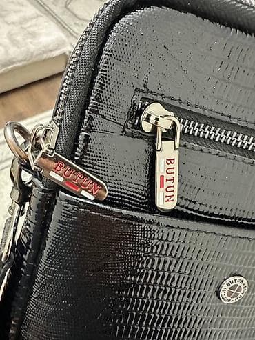 барсетка мужская кожаная ручной работы: Барсетка, Butun, Материал: Натуральная кожа, Новый — 7