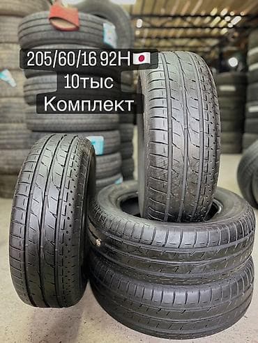 byd yuan up: Шины 205 / 60 / R 16, Лето, Комплект, Легковые, Япония, Bridgestone — 1