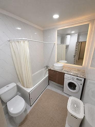 baytik: 1 комната, 48 м², Асанбай мкр Элитка, 5 этаж, Дизайнерский ремонт — 2