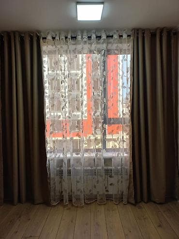 Канцтовары: Комплект штор, С тюлем в комплекте, Готовое изделие, Для спальни — 6