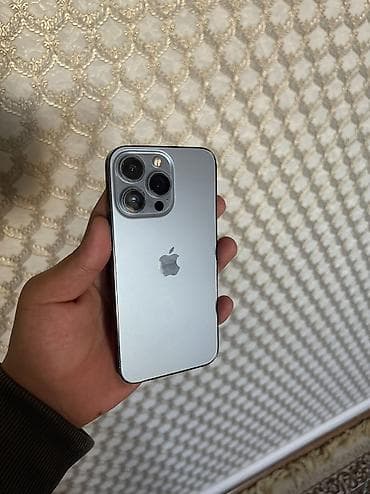 xa max: IPhone 13 Pro, Б/у, 128 ГБ, Sierra Blue, Чехол, 84 % — 6